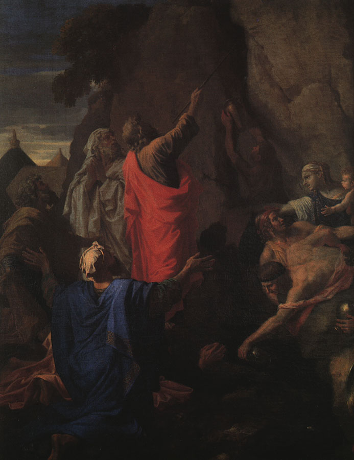 Moses Bringing Forth Water from the Rock